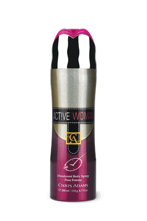 Chris Adams Active Woman Deodorant Body Spray 200ml